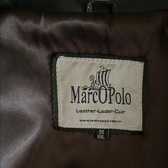 Marc O’Polo Black Leather Jacket